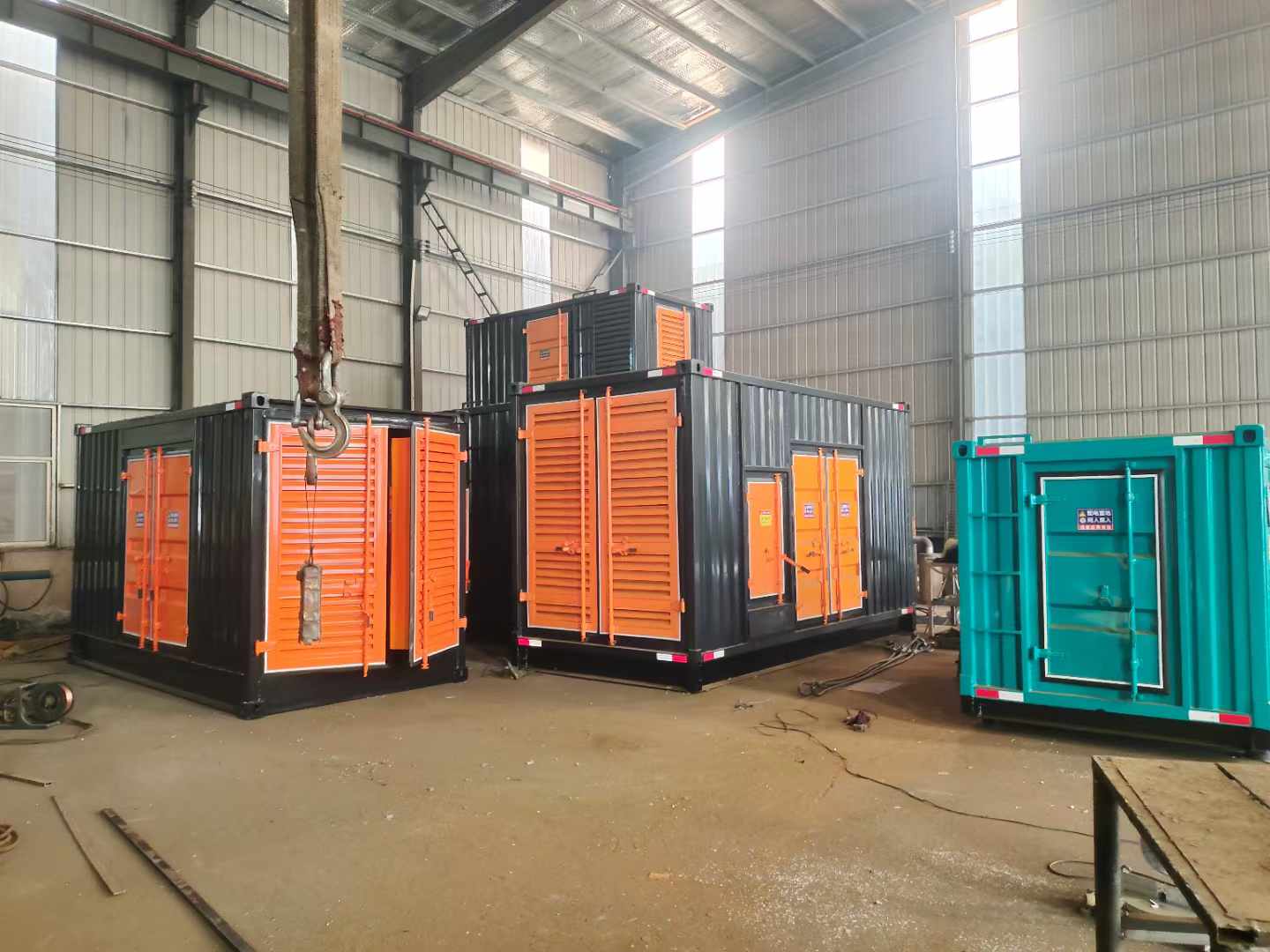 大东500kw柴油发电机组可以带动多少功率设备?